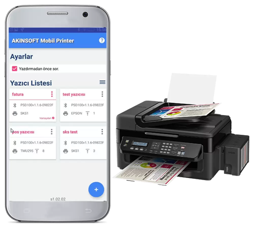 AKINSOFT Mobil Printer